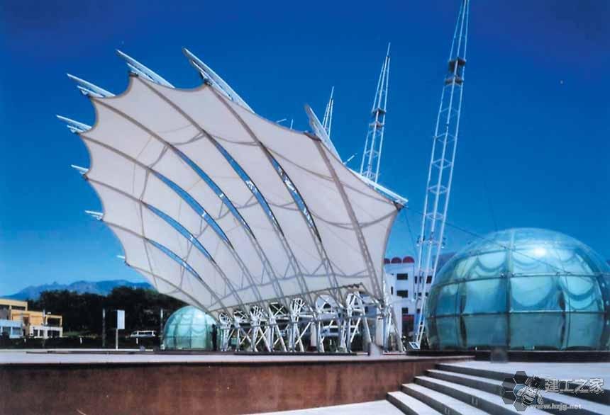 韩城车棚膜结构网架