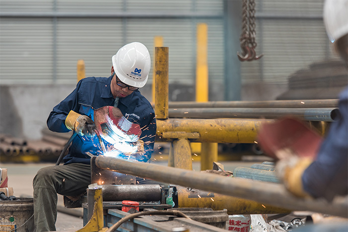 韩城网架焊接车间